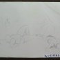 Old Drawing Years' 60 Sketch Sketching With Nude Author G.Pancaldi P28.9