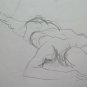 Old Drawing Years' 60 Sketch Sketching With Nude Author G.Pancaldi P28.9