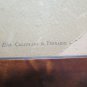 22 3/8x16 1/8in Elegant Frame Wooden Mint Condition With engraving IN Free G39
