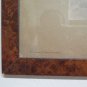 22 3/8x16 1/8in Elegant Frame Wooden Mint Condition With engraving IN Free G39