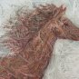 Painting Modern A Technical Mixed oil Watercolour With Horse For Running P33.1