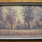 Small Painting Antique Style Impressionist landscape Countryside Years' 40