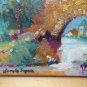 Romantic View Countryside Painting Vintage Signed Painter V.Segura Spain MD1