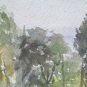 Small Painting To Watercolour Studio Sketch Sketching View Woodlands P28.4