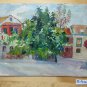 Old Painting Style Impressionist landscape View Country Spain '900 MD1