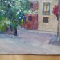 Old Painting Style Impressionist landscape View Country Spain '900 MD1