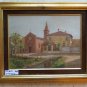 Painting Antique oil Signed Soldera Church Of St Lorenzo IN Monlu&Atilde;&uml; Milan MM