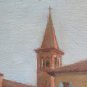 Painting Antique oil Signed Soldera Church Of St Lorenzo IN Monlu&Atilde;&uml; Milan MM