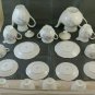 Service For Coffee' Tea Porcelain Richard Ginori Vintage PS11