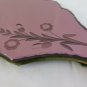 Elegant Mirror For Purse Glass Murano Vintage Small Mirror R88