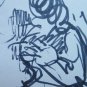 3 Sketching On Basket Opera Painter G.Pancaldi Drawing Shapes Man Woman P28.7