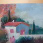 Romantic View by Country Painting Vintage Signed Painter V.Segura Spain MD1