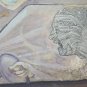 37x22 13/16in Painting Vintage Technical Frost Cars Traffic Chaos Stress Smog