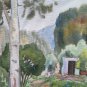 Sketch Studio Preparatory For Painting To Watercolour Vintage P14