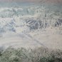 39 13/16x28 5/16in Painting Abstract With Technical Experimental Delgelo P33.3