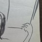 Old Painting Sketch Watercolour On Basket Seller of Newspapers P28.7