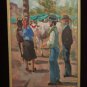 Two Paintings To oil Ennio Formigli Livorno Painter Labronici Painting oil X8