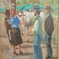 Two Paintings To oil Ennio Formigli Livorno Painter Labronici Painting oil X8