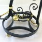 Table Lamp Desk Lampshade Vintage Wrought Iron For Living Room CH31