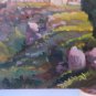 Painting Style Impressionist Signed Segura landscape Spain Vintage MD9