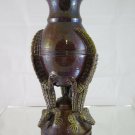 Vase IN Ceramic Slip Slips With Crocodile Twentieth Century France R54
