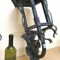 Two Old Lampposts Lantern Lamp Chandelier Wrought Iron Forged by Hand Ch