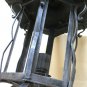 Two Old Lampposts Lantern Lamp Chandelier Wrought Iron Forged by Hand Ch
