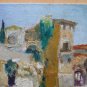 Old Painting landscape oil Opera Of Painter Spanish J.Herranz MD2
