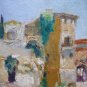 Old Painting landscape oil Opera Of Painter Spanish J.Herranz MD2