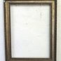 14 3/16x18 1/2in Frame For Paintings Antique Wooden Golden Gold First 900 BM37