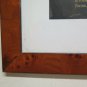 17 11/16x21 11/16in Elegant Frame Wooden Mint Condition With Banknote Free G39