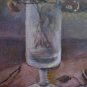 Antique Painting A Theme Floral Painting Blossom oil On Linen With Warranty p11