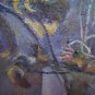 Antique Painting A Theme Floral Painting Blossom oil On Linen With Warranty p11