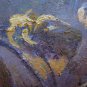 Antique Painting A Theme Floral Painting Blossom oil On Linen With Warranty p11