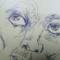 Four Antique Sketching With Studies For Portraits Man's And Ladies Years 50 P28