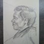 Four Antique Sketching With Studies For Portraits Man's And Ladies Years 50 P28