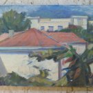 Antique Painting To oil On Board Painting Style Impressionist With Warranty p15