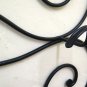 Coat Hangers Vintage Wrought Iron Hooks Wall Hanger Old Ch
