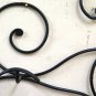 Coat Hangers Vintage Wrought Iron Hooks Wall Hanger Old Ch