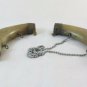 Two Cornets Pocket Powder Shooting Antique Equipment Military First War BM32