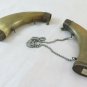 Two Cornets Pocket Powder Shooting Antique Equipment Military First War BM32