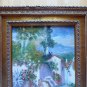 Old Painting landscape oil Opera Of Painter Spanish Herranz MD7