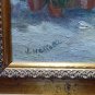 Old Painting landscape oil Opera Of Painter Spanish Herranz MD7