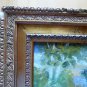 Old Painting landscape oil Opera Of Painter Spanish Herranz MD7