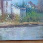 Old Painting Style Impressionist landscape Countryside Spain Signed MD4