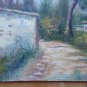 Old Painting Style Impressionist landscape Countryside Spain Signed MD4