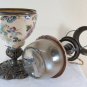 Lamp Antique Abat Jour Table Desk Bedside Table Living Room IN CERAMICA12