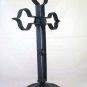 Old Crucifix Wrought Iron Forged by Hand Cross Table Christ CH8