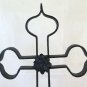 Old Crucifix Wrought Iron Forged by Hand Cross Table Christ CH8