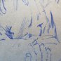 Drawing Antique Intenso Studio For Corps Human Original Bl-P Years' 50 P28.5